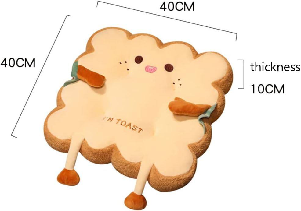 Toast Plush Expression Cushions