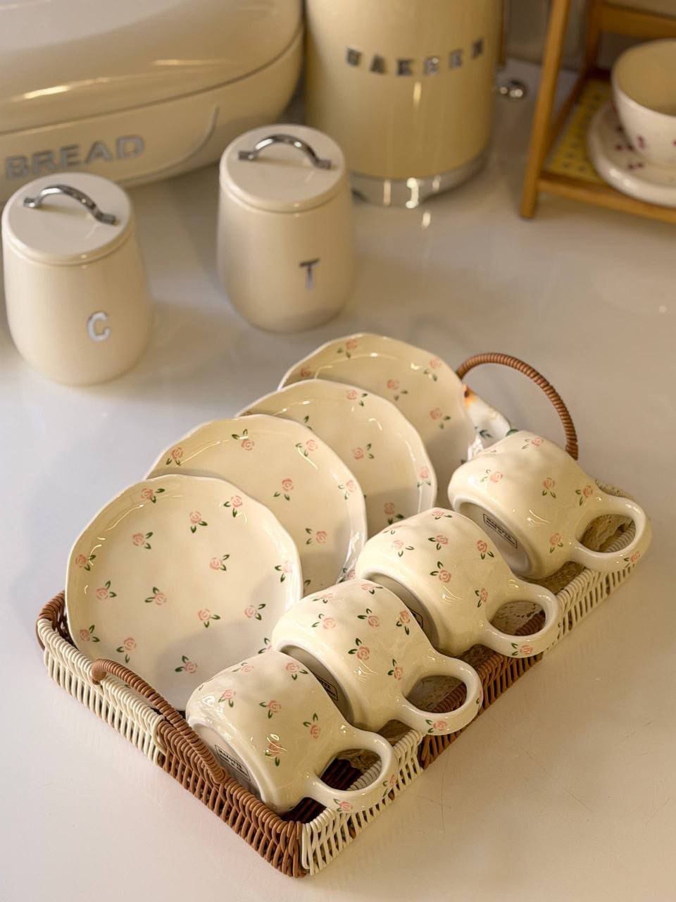 The Vintage Blossom Teacup Set