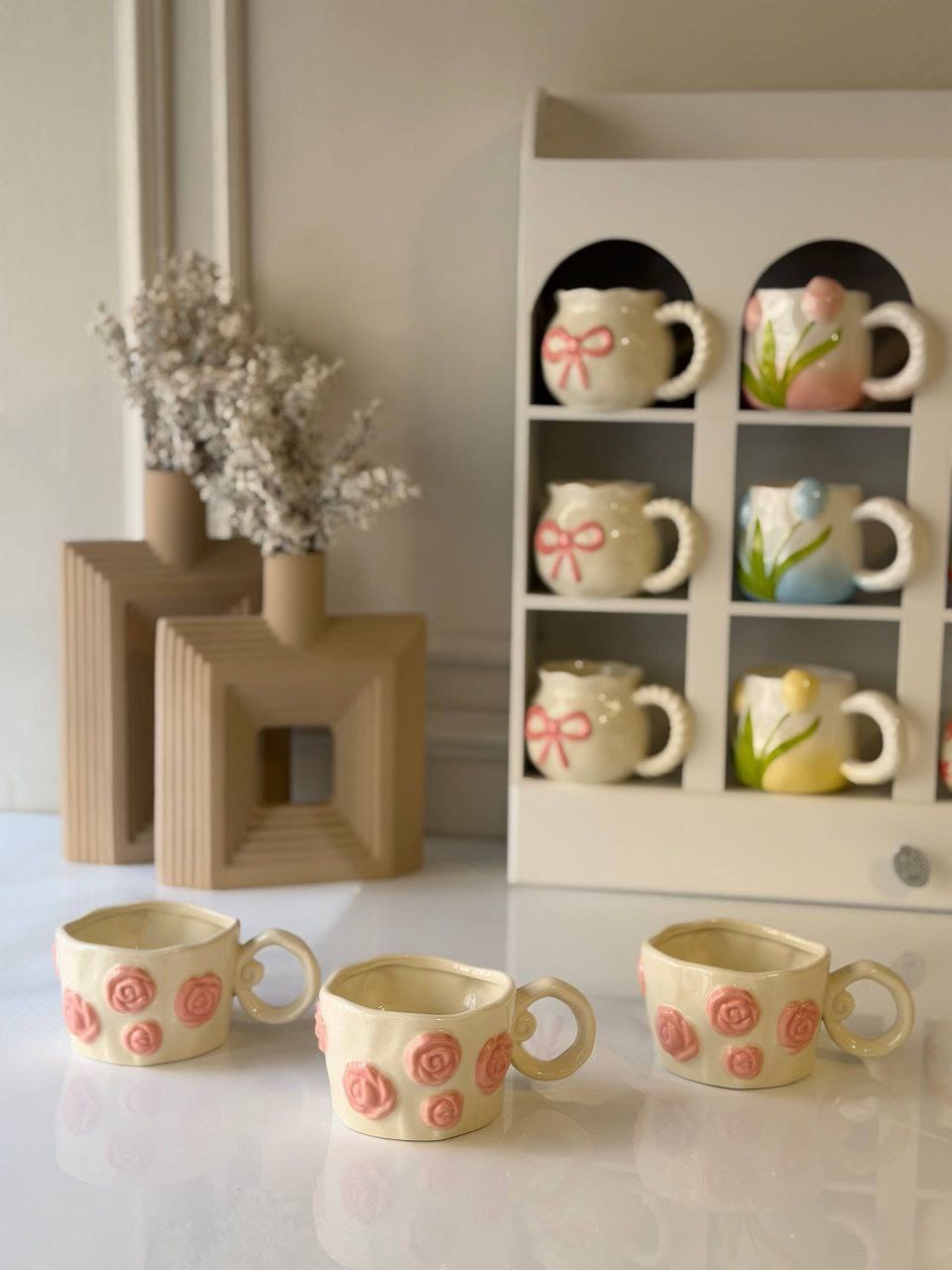 The Blooming Rose Handcrafted Mug