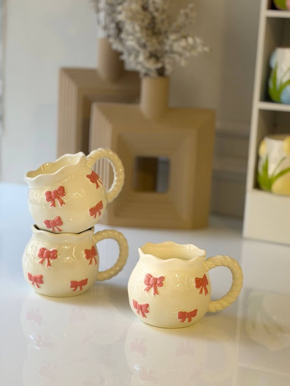 The Ribbon Cascade Aesthetic Mug