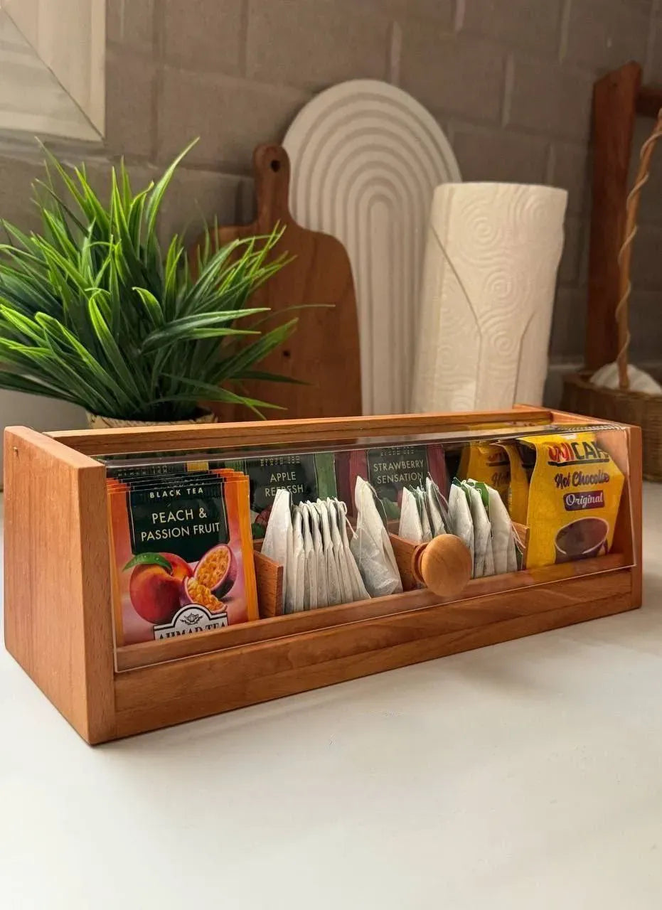 Antique Wood Organizer