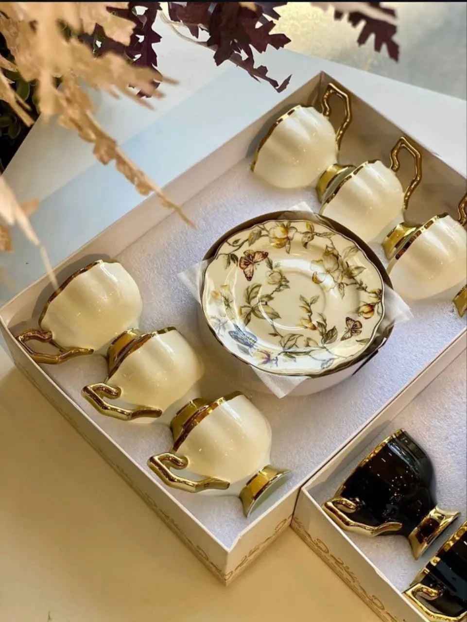Butterfly Coffee Set