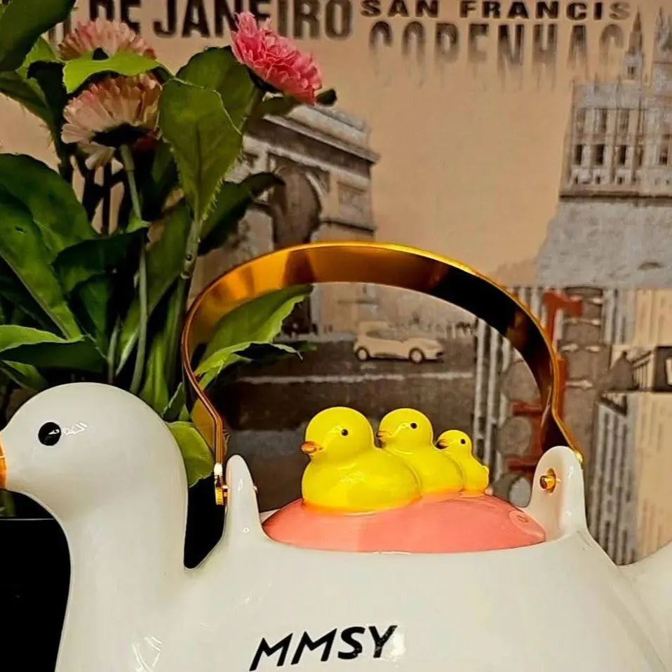 Duck Ceramic Teapot