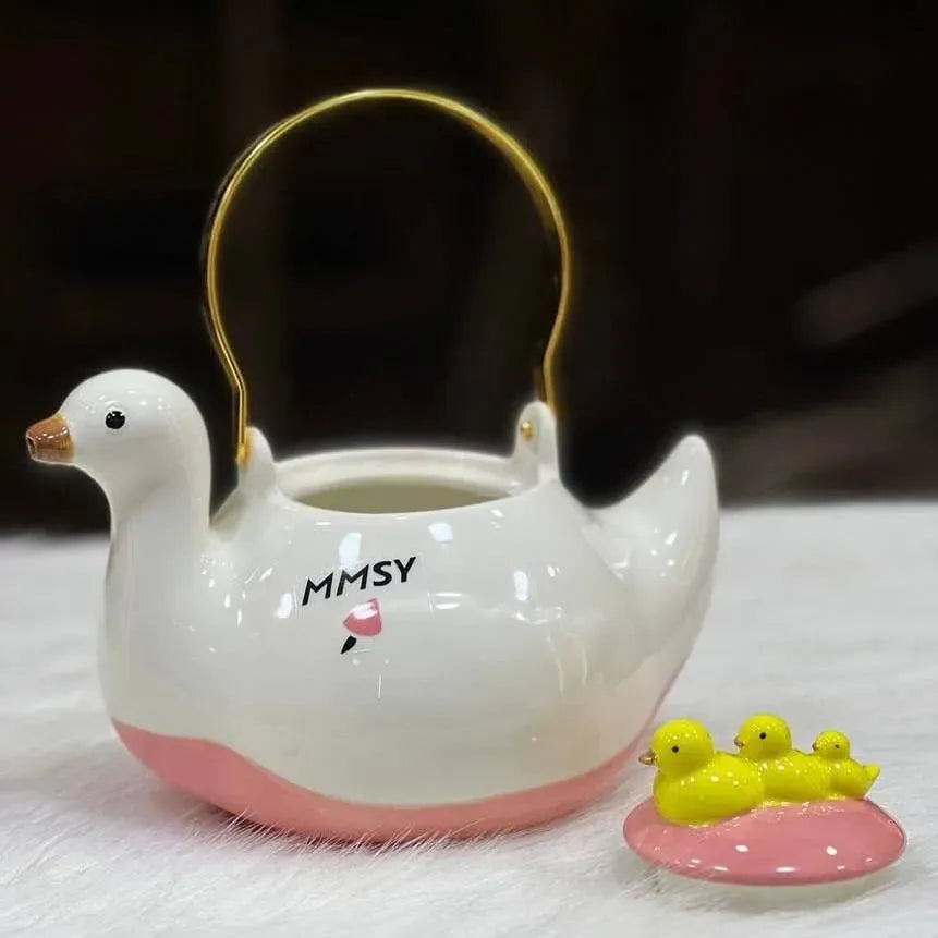 Duck Ceramic Teapot