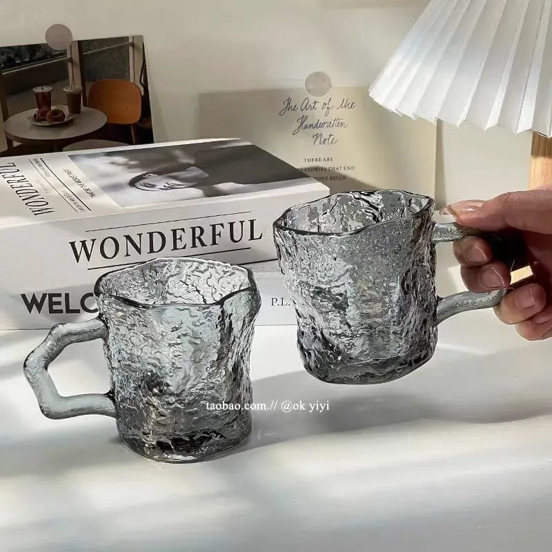 Smoked Glass Mugs