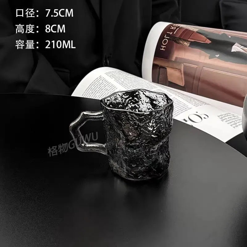 Smoked Glass Mugs