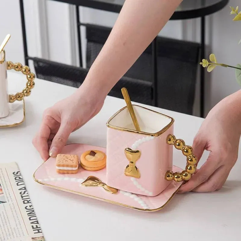 Handbag Mug Set