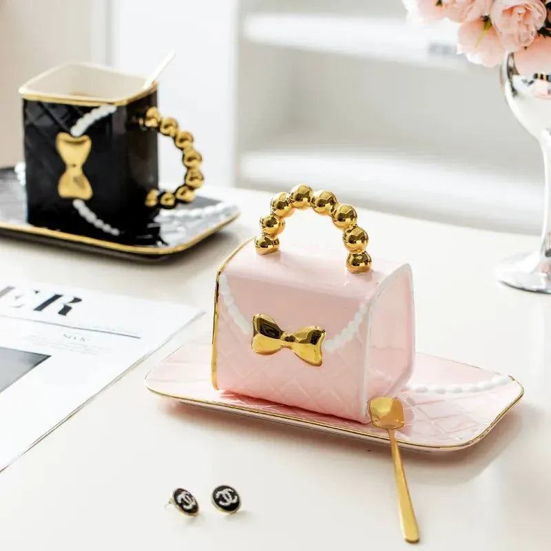 Handbag Mug Set