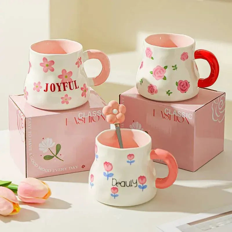 Joyful Flower Mug