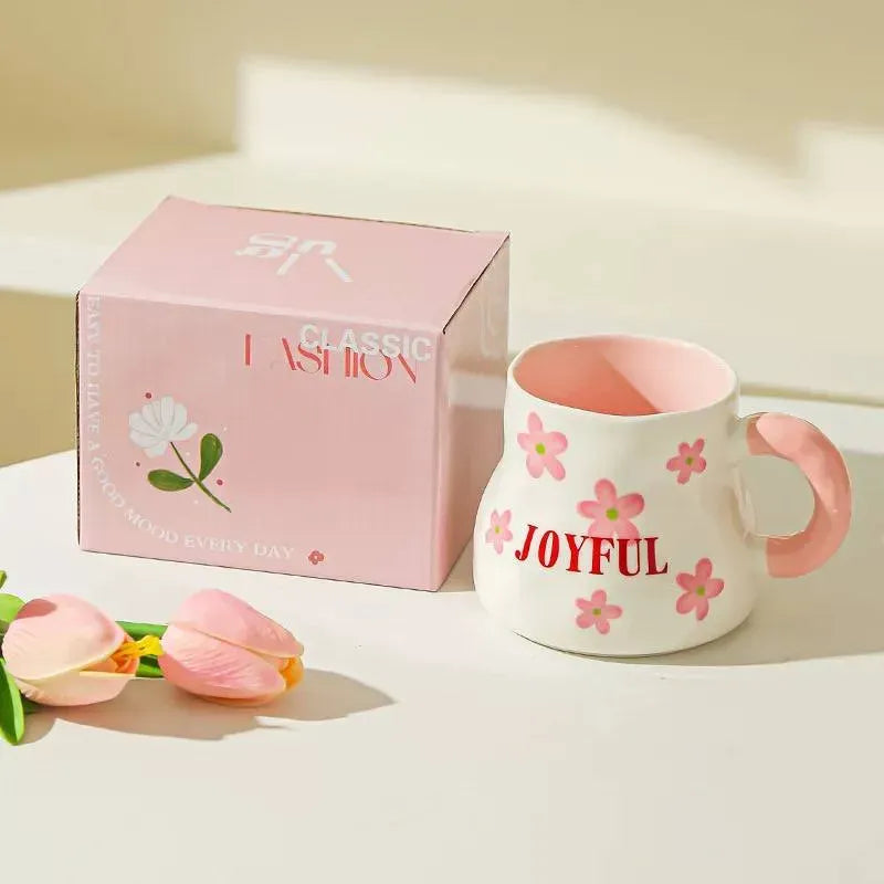 Joyful Flower Mug