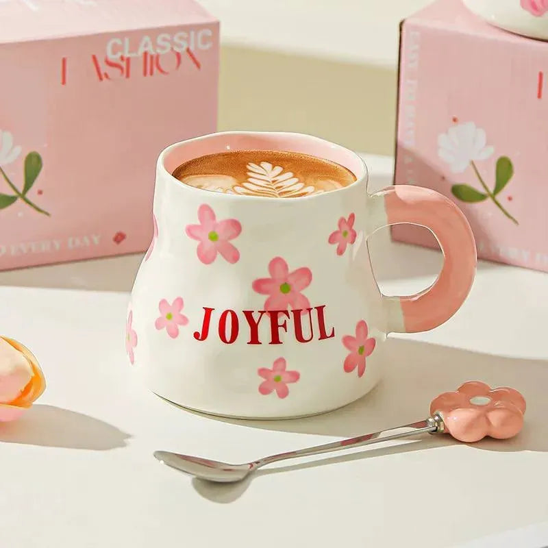 Joyful Flower Mug