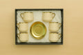 Gold Black Coffee Set