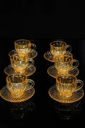 Honey Glass Cup Set