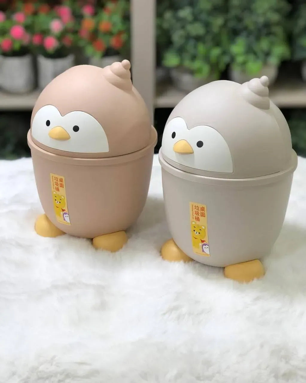 Penguin Desk Bin