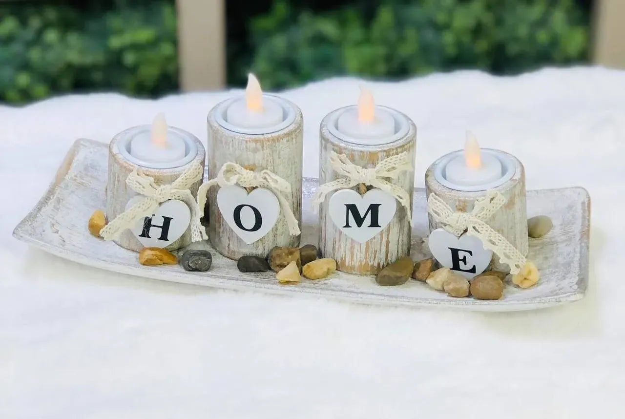 HOME Candle Holder Set
