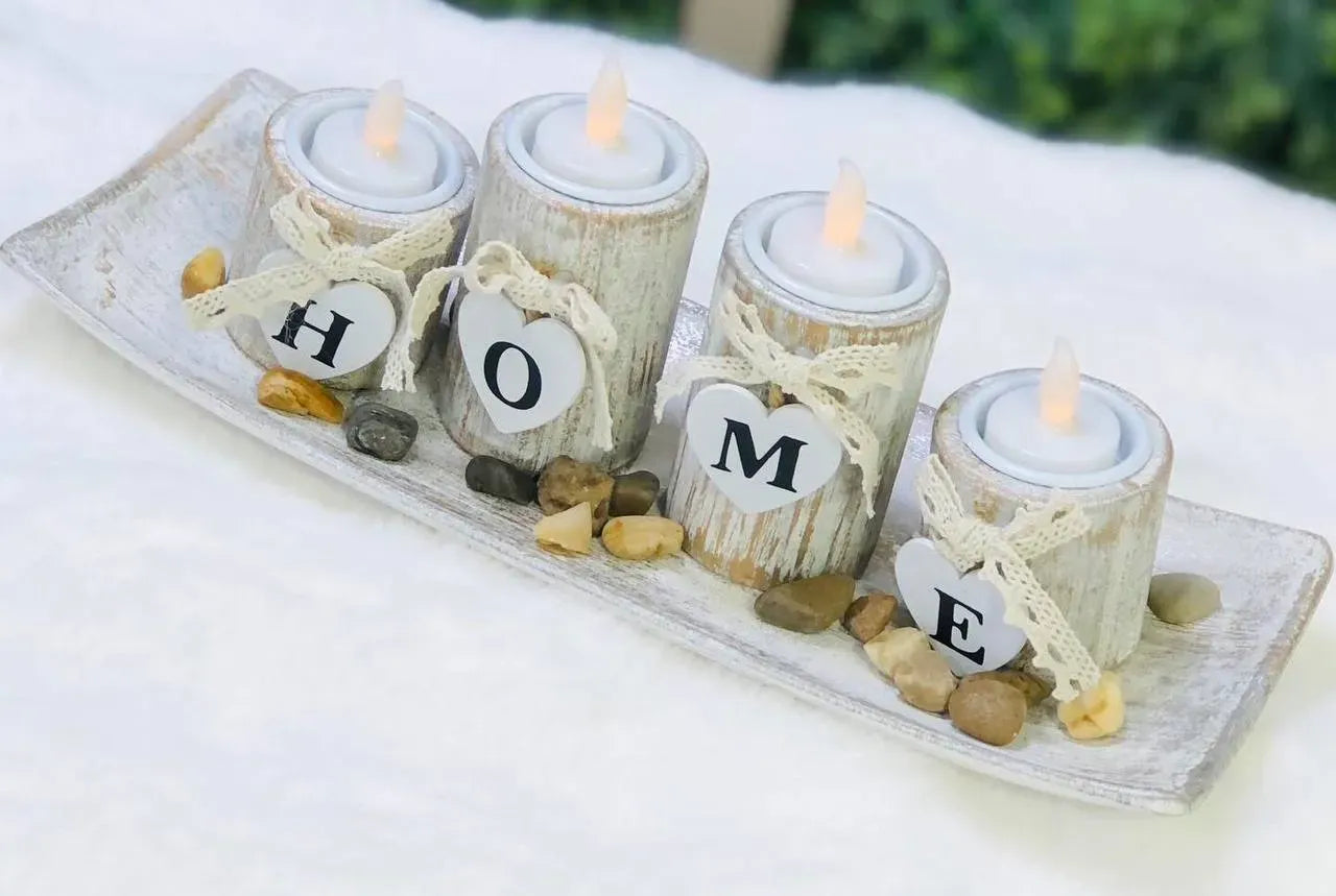 HOME Candle Holder Set