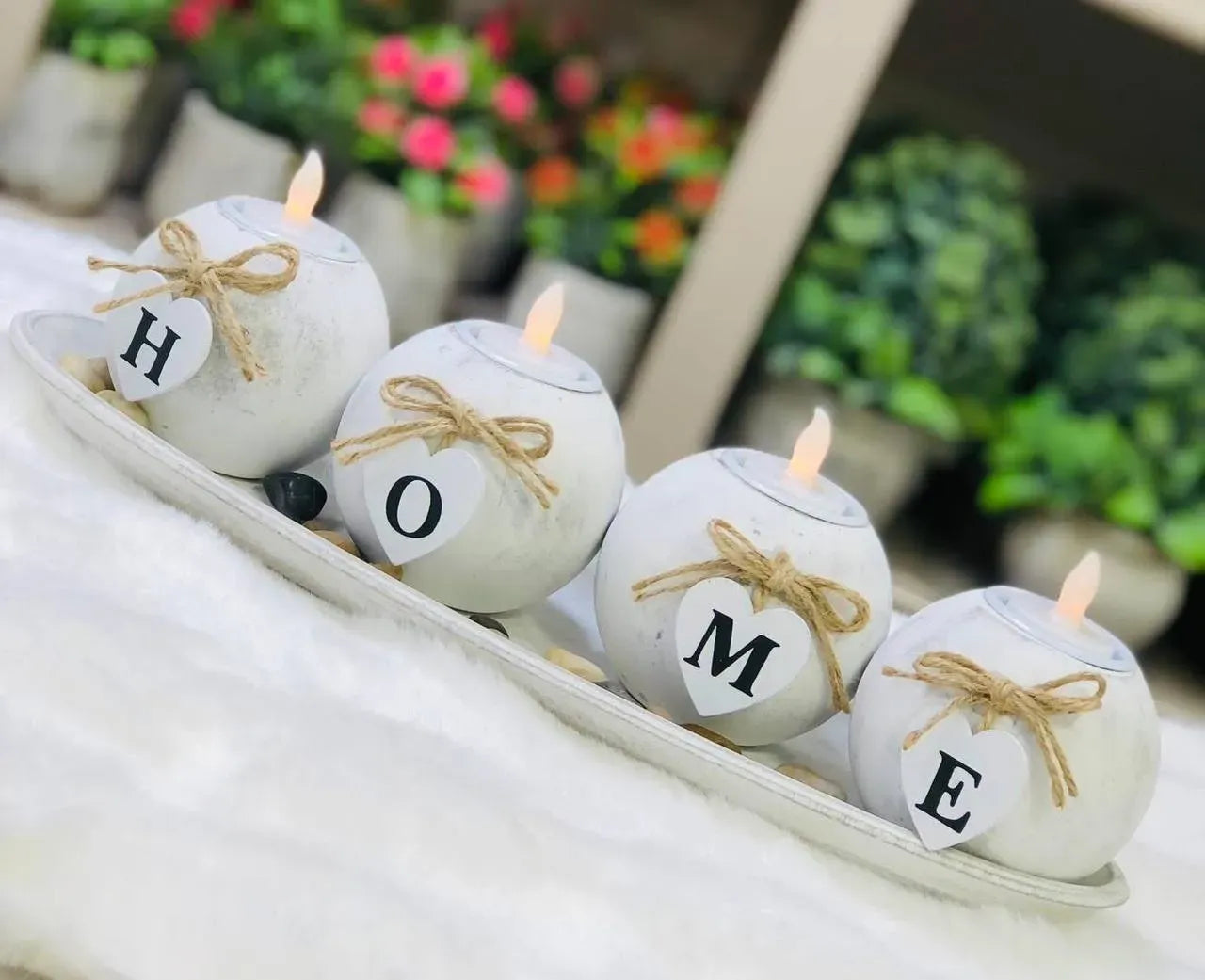 HOME Candle Holder Set