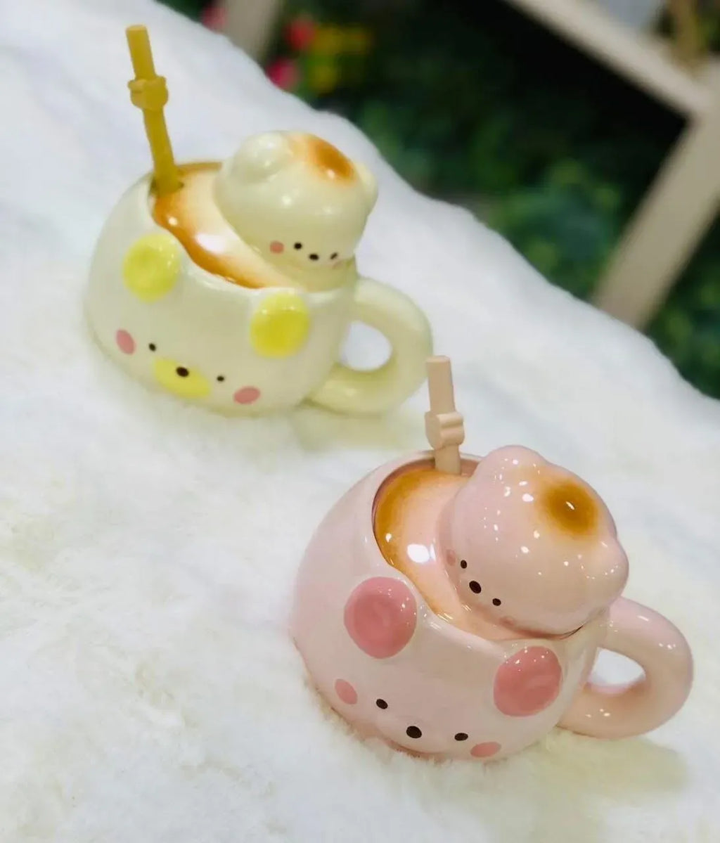 Mini Bear Pearl Mug