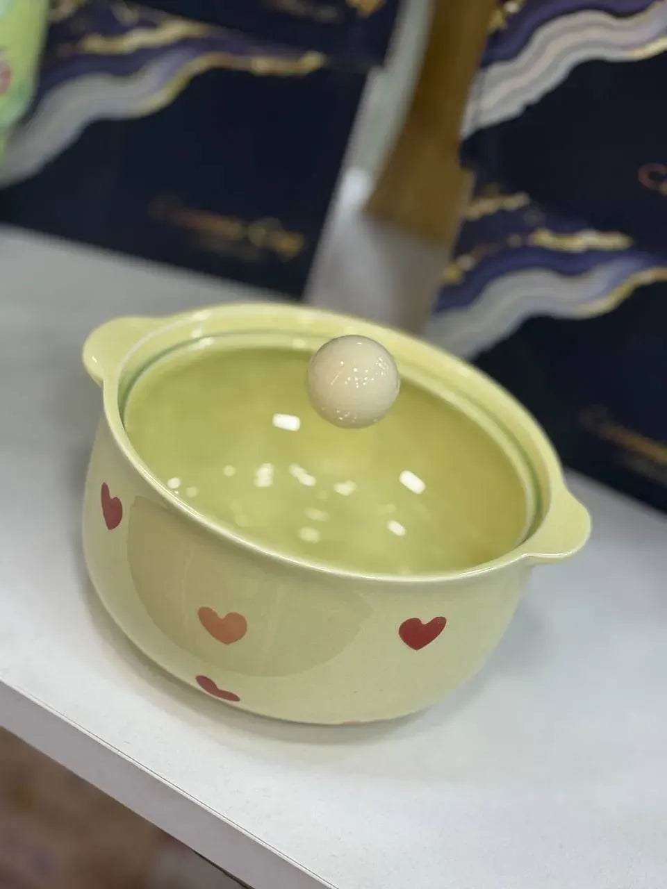 Yellow Heart Noodle Bowl