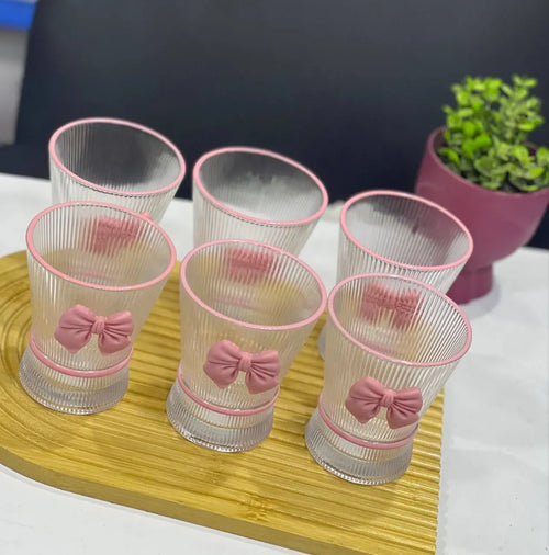 Bow Glass Tea Set