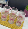 Bow Glass Tea Set