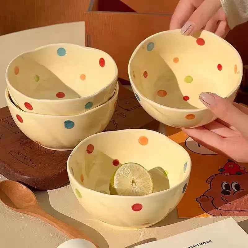Polka Dots Dinner Set