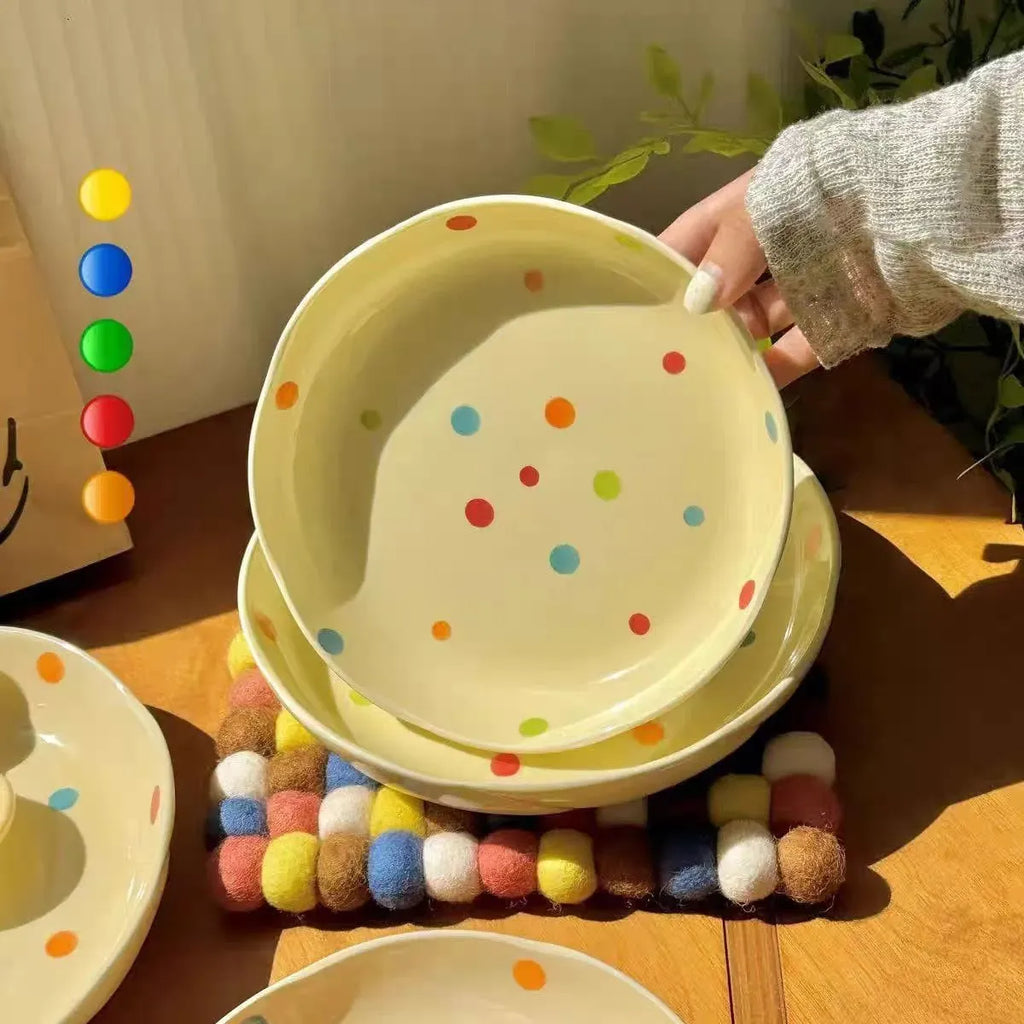Polka Dots Dinner Set