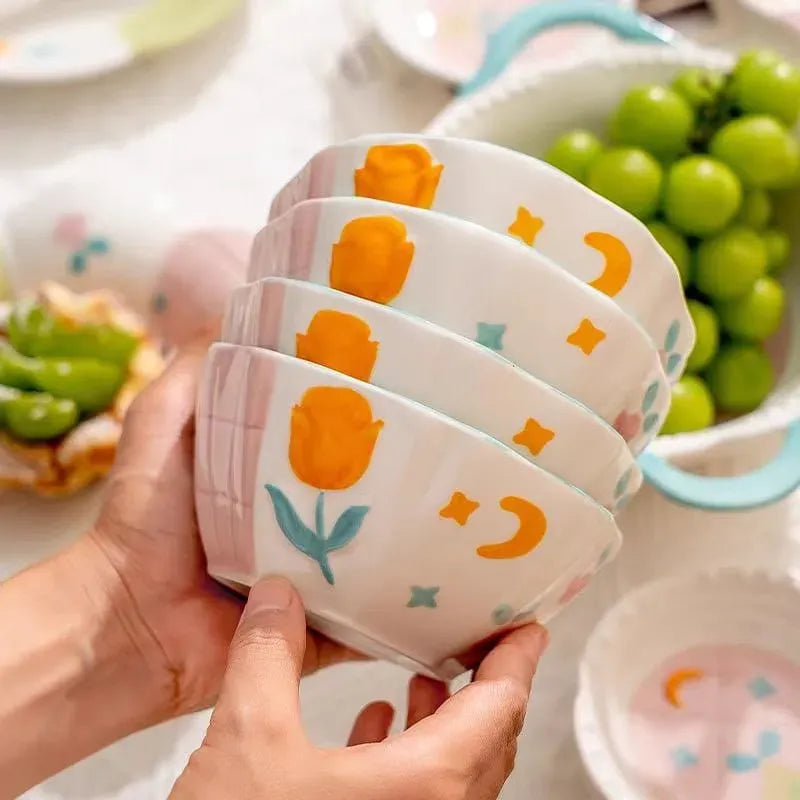 Peach Flower Dinnerware