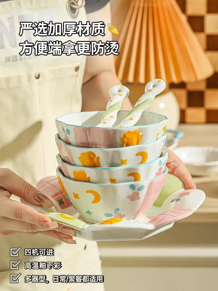 Peach Flower Dinnerware
