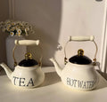 Vintage Enamel Kettle