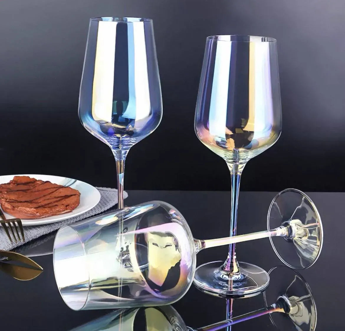 Rainbow Holographic Flutes