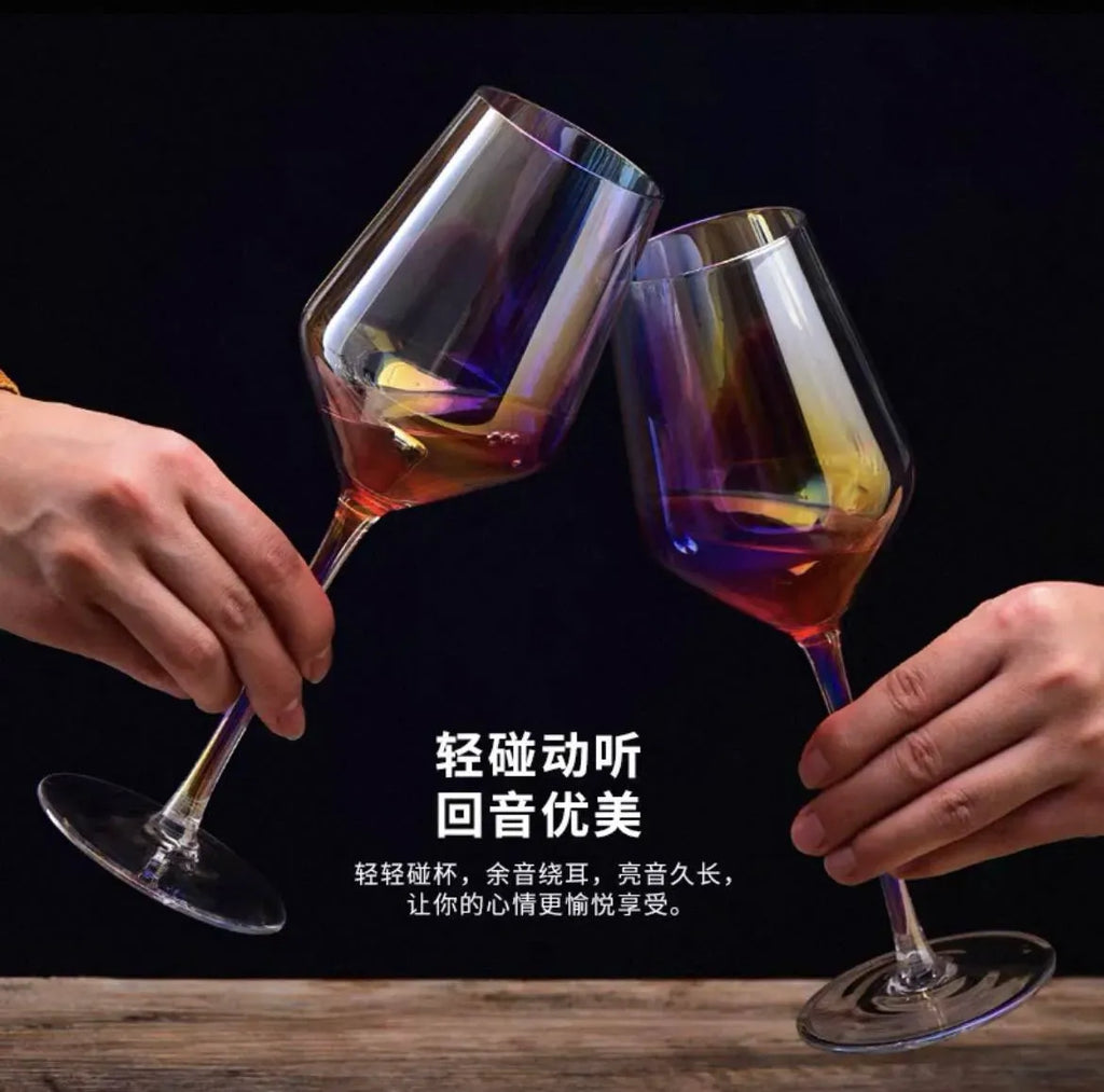 Rainbow Holographic Flutes