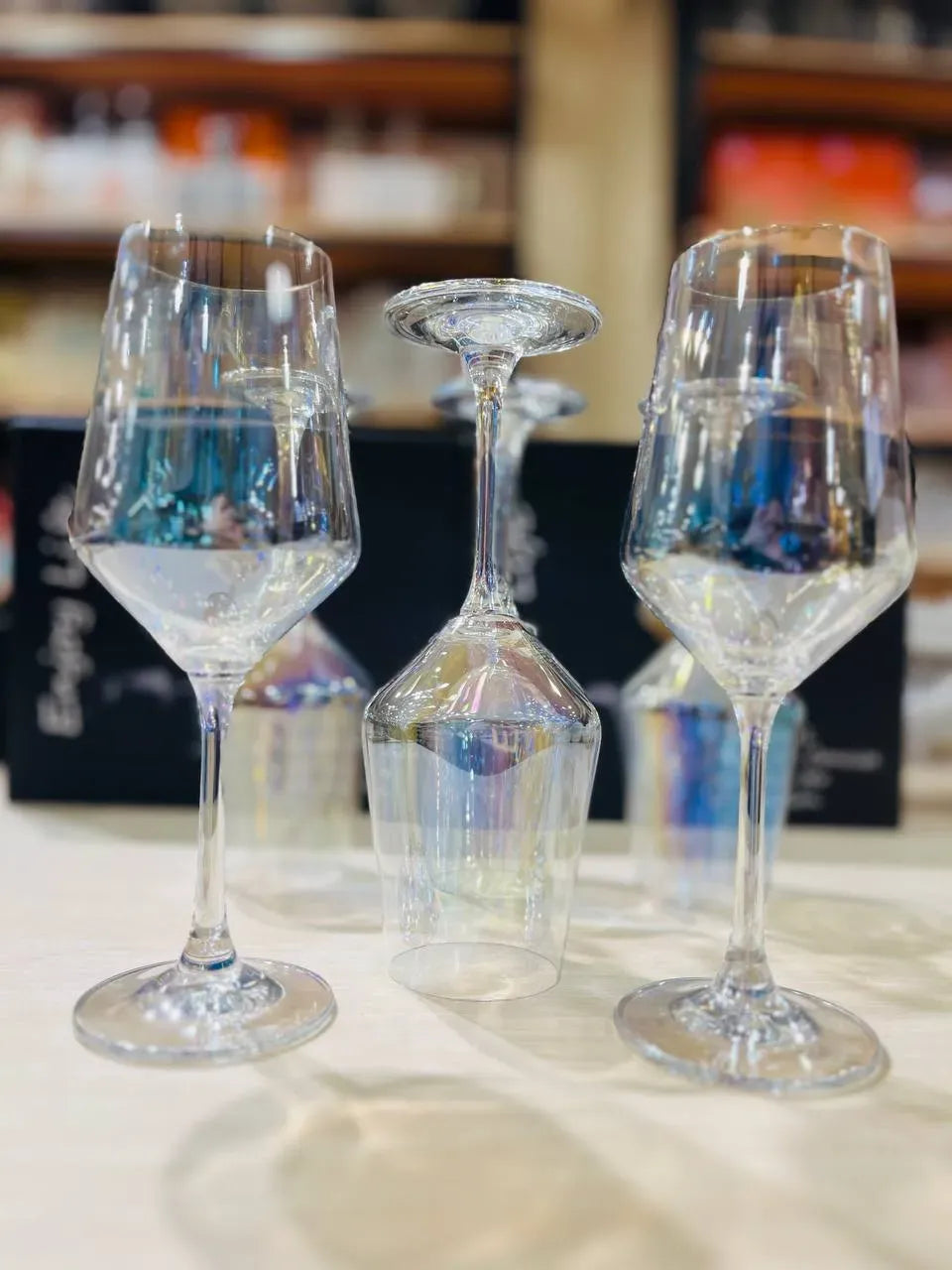 Rainbow Holographic Flutes