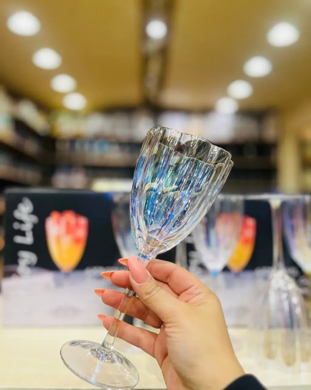Ribbed Flower Flutes