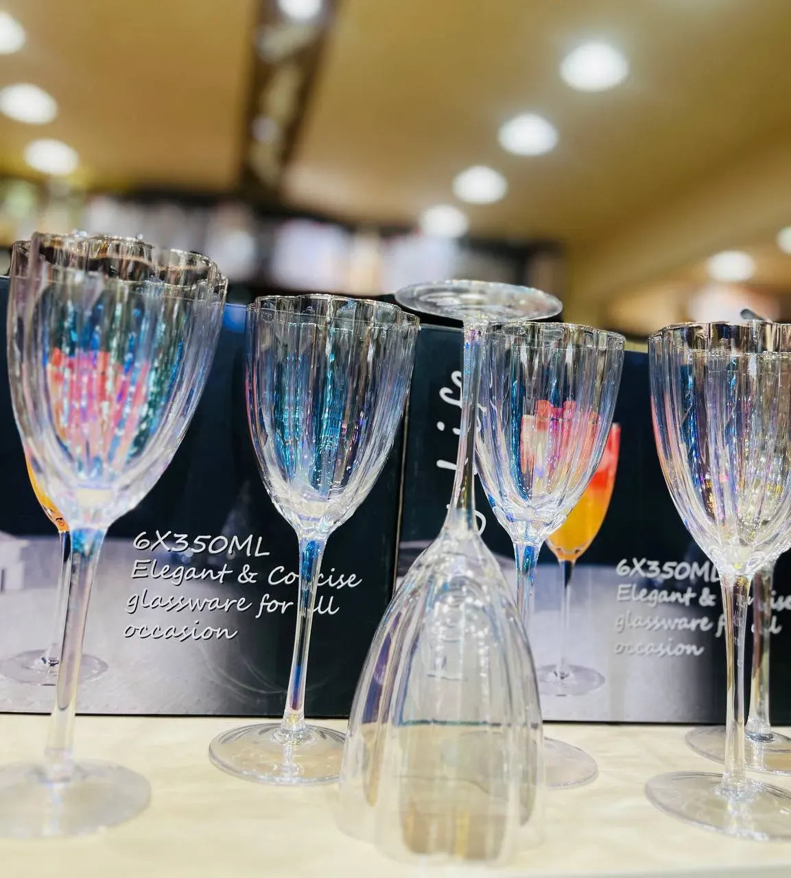 Ribbed Flower Flutes