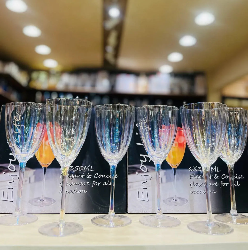 Ribbed Flower Flutes