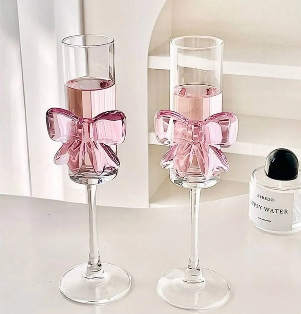 Pink Bow Flutes