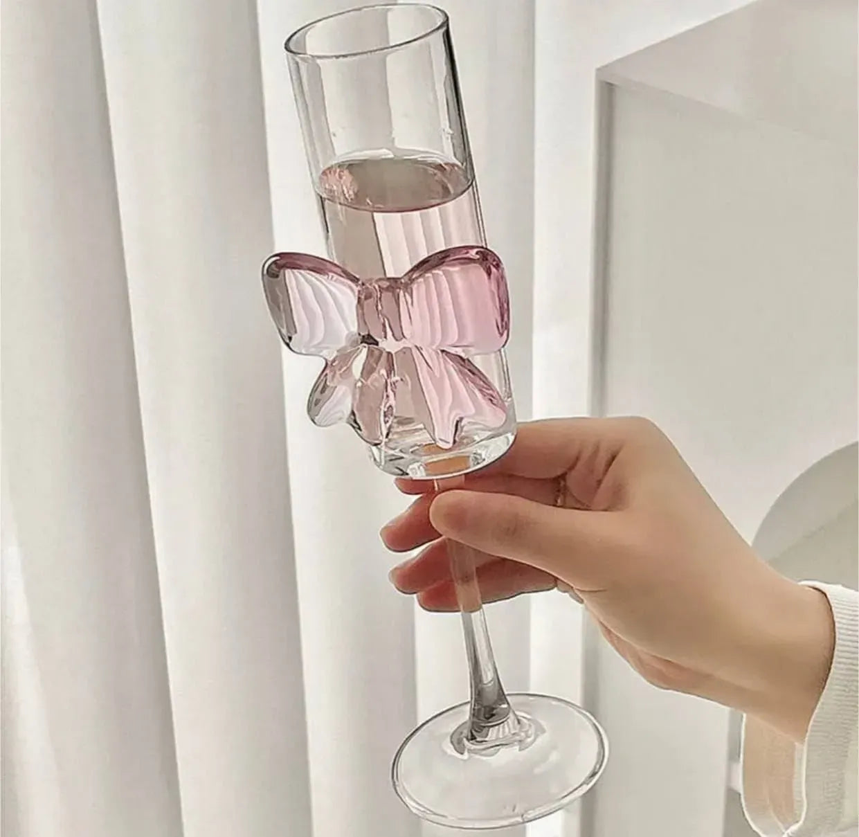 Pink Bow Flutes