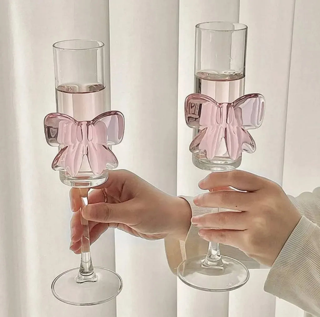 Pink Bow Flutes