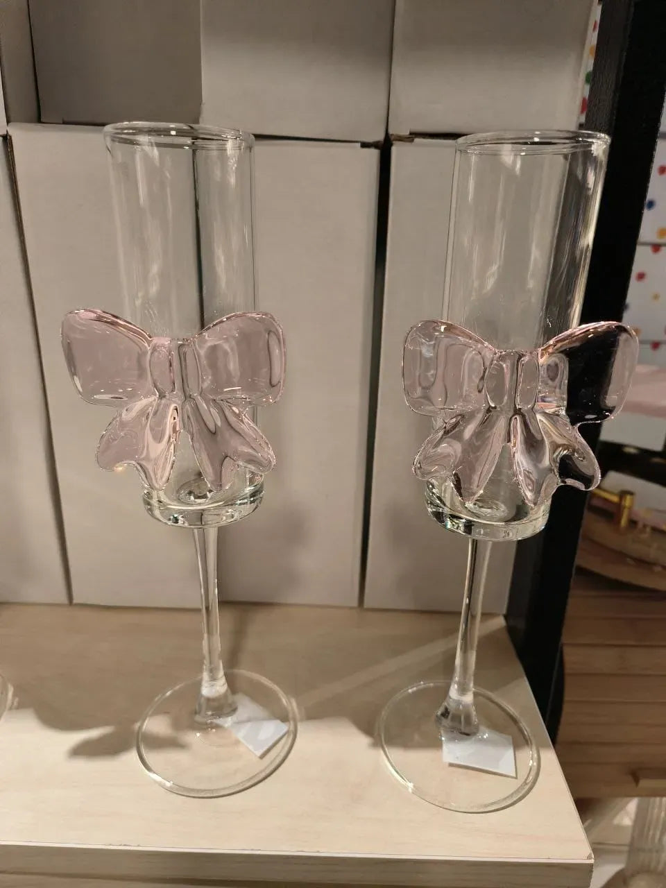 Pink Bow Flutes
