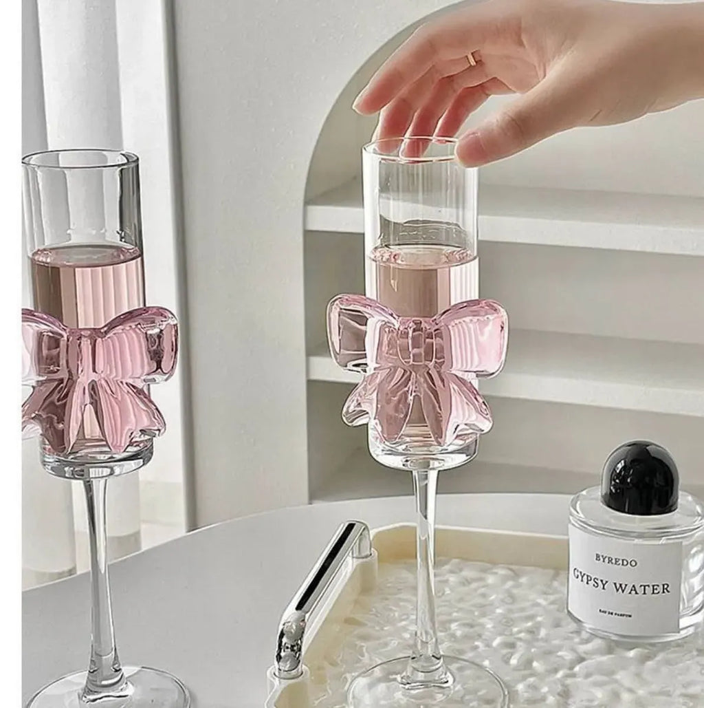 Pink Bow Flutes