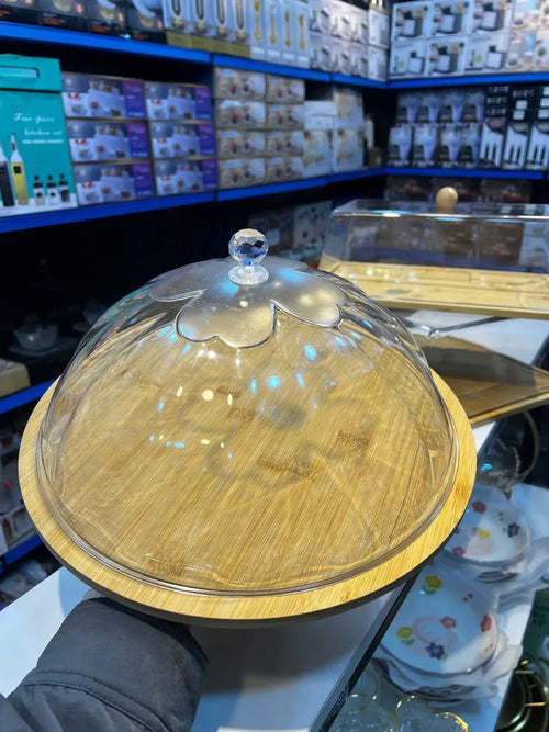 Bamboo Cake Stand
