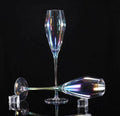 Colorful Crystal Flutes