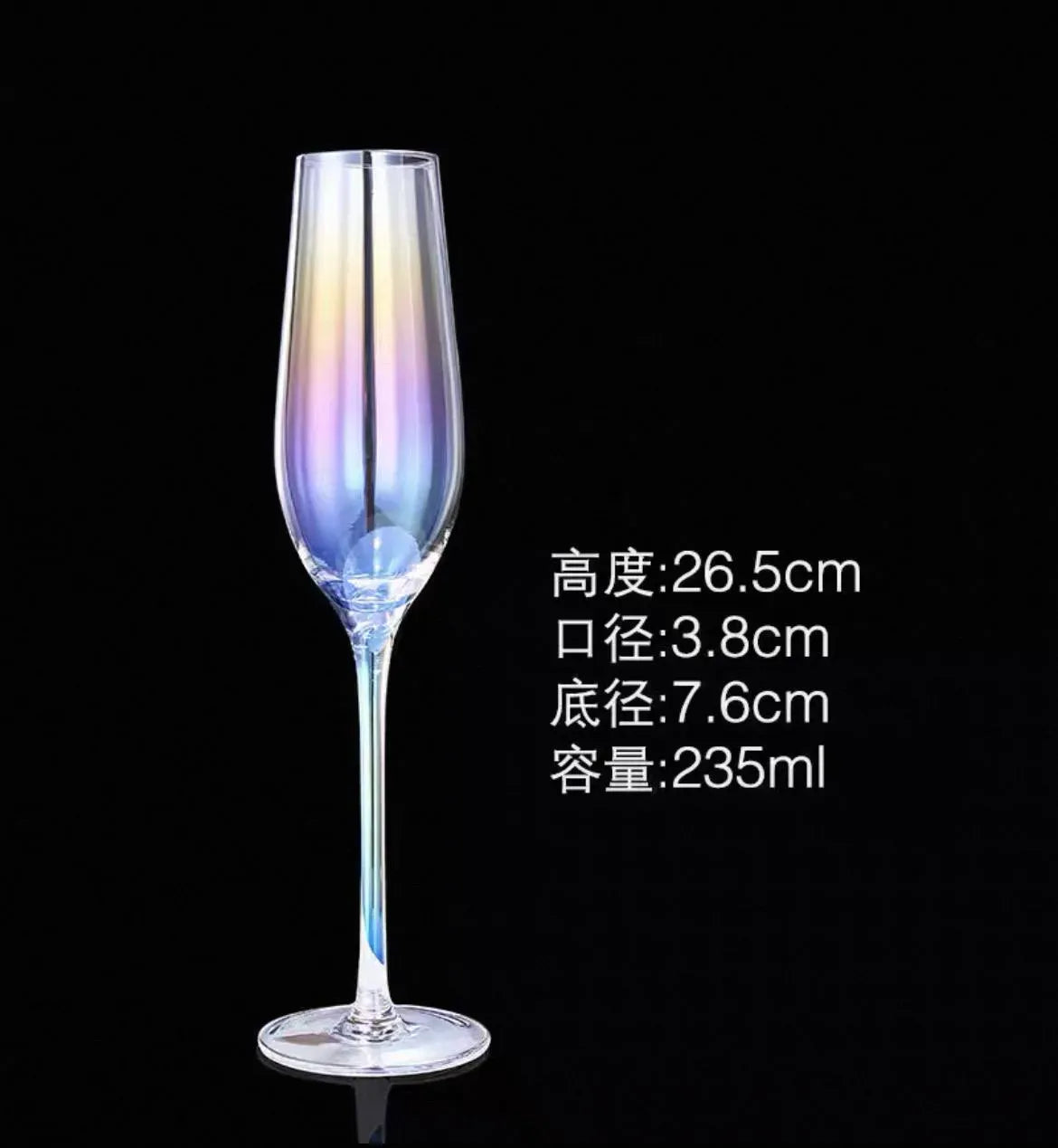 Crystal Color Flutes