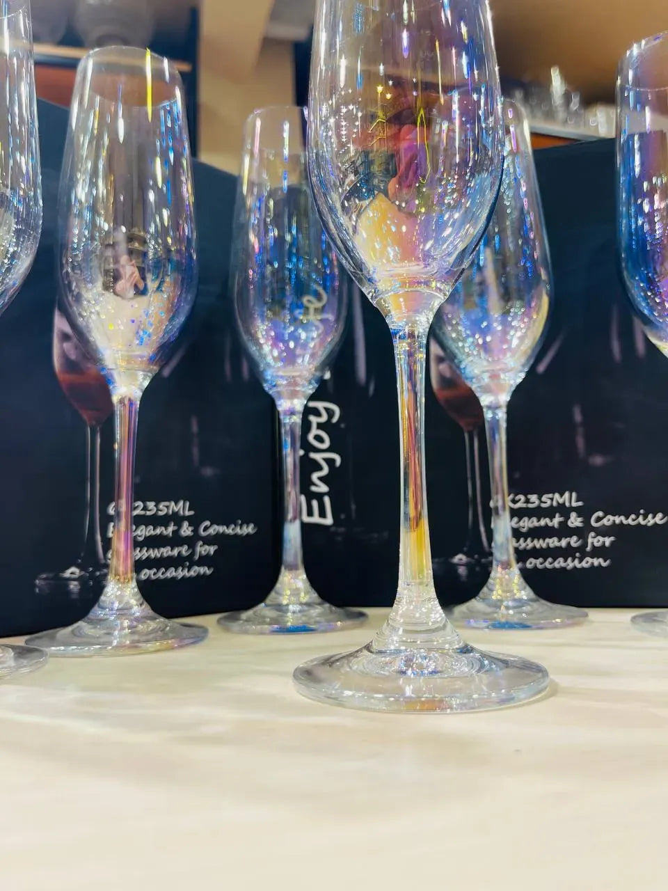 Crystal Color Flutes