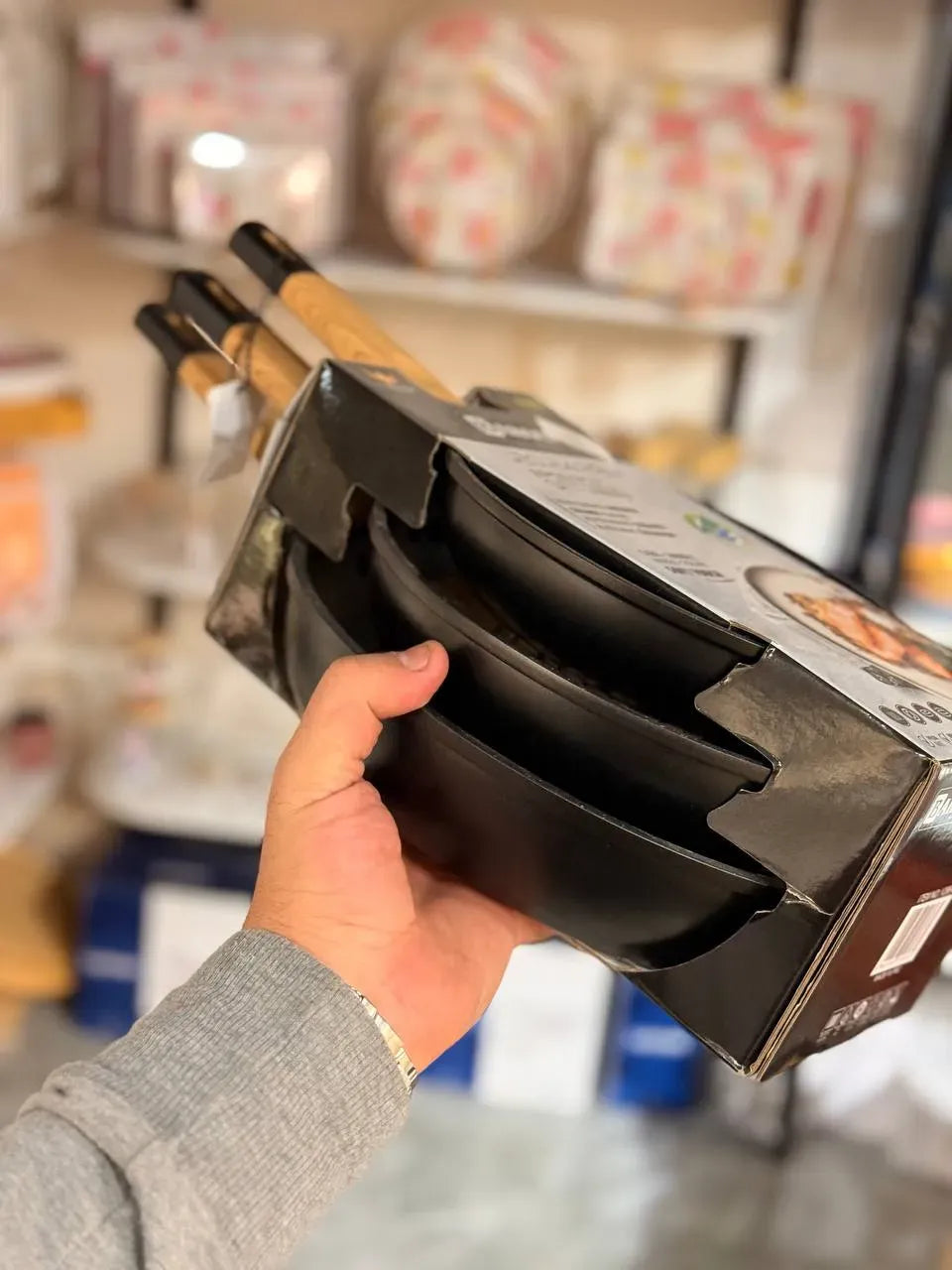 Granite Pan Set 3P