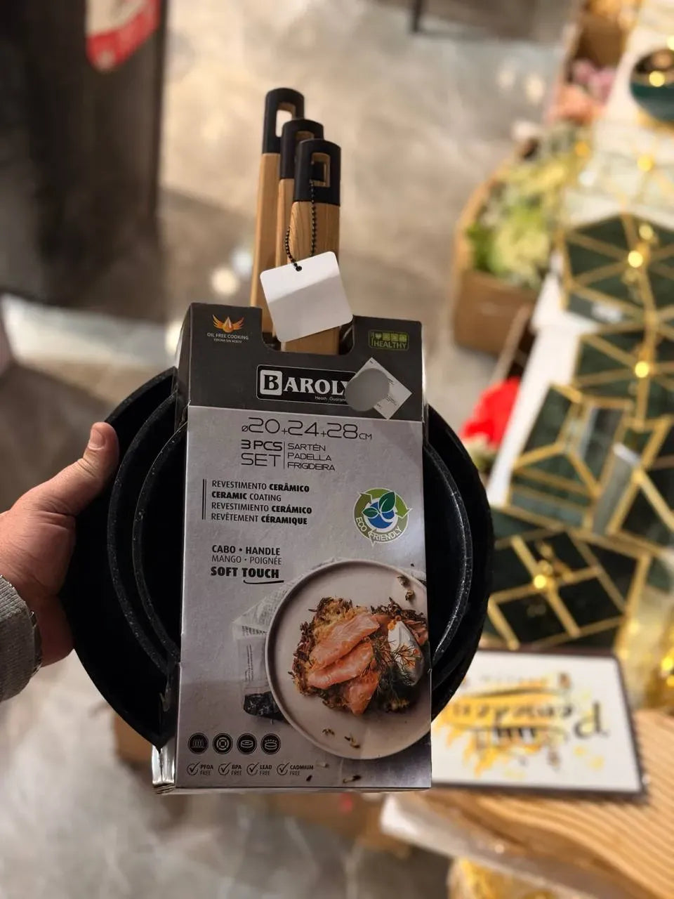 Granite Pan Set 3P