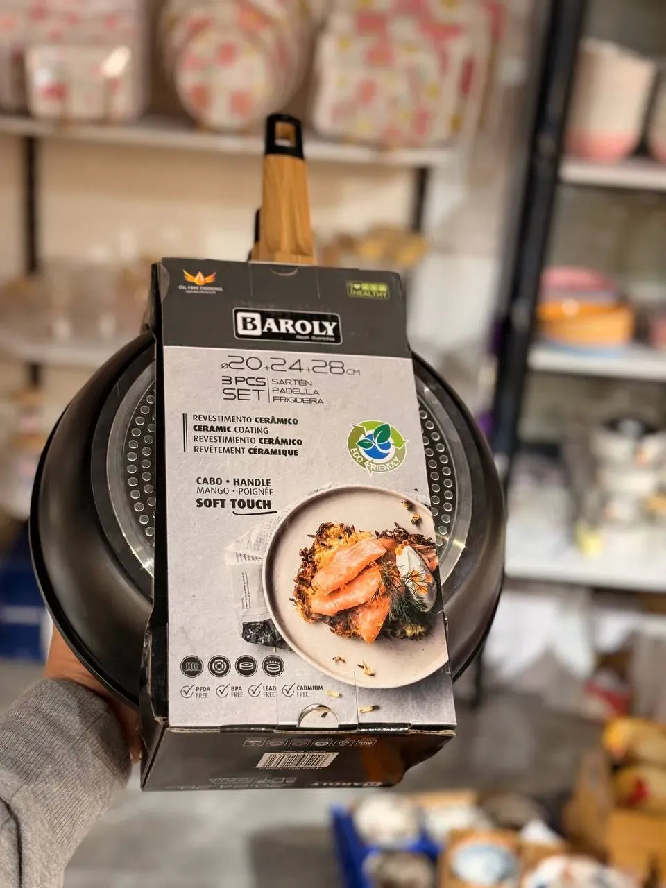 Granite Pan Set 3P