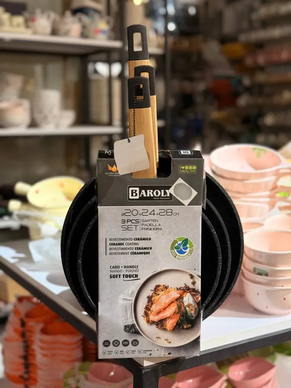 Granite Pan Set 3P