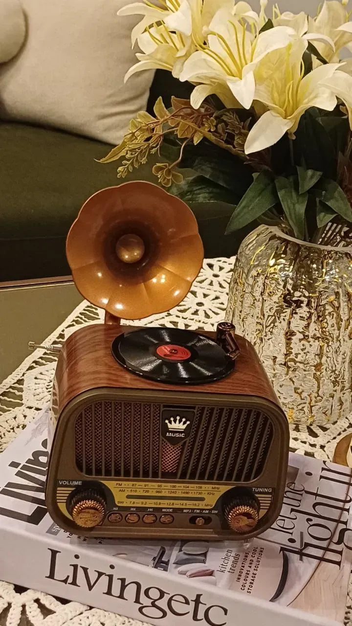Vintage Bluetooth Radio